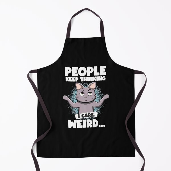 Item preview, People keep thinking I care Resigned cat I don't care sarcastic designed and sold by Lambo-Designs.