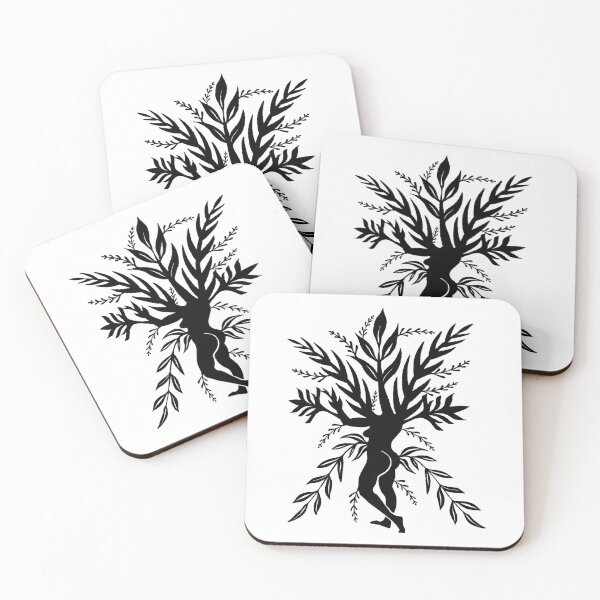 Item preview, Tattoo Woman Flower Tree Fantasy Mix designed and sold by Shirtilike.