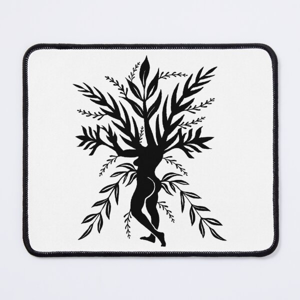 Item preview, Tattoo Woman Flower Tree Fantasy Mix designed and sold by Shirtilike.