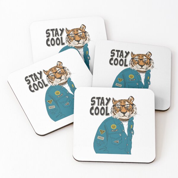 Item preview, Stay cool Tiger designed and sold by D3monic.