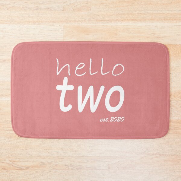 Item preview, Hello Two Est 2020, 2th Birthday, Two Year Old Birthday designed and sold by boyastore.