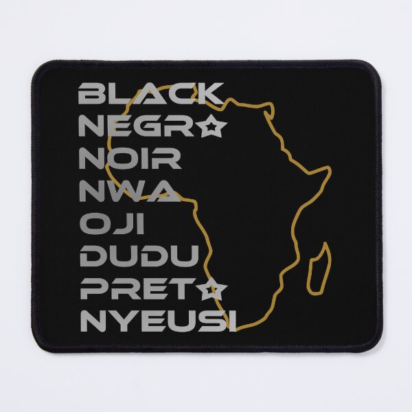 Item preview, BLACK in Every Language Third Culture Series (Africa) designed and sold by Carbon-Fibre Media.