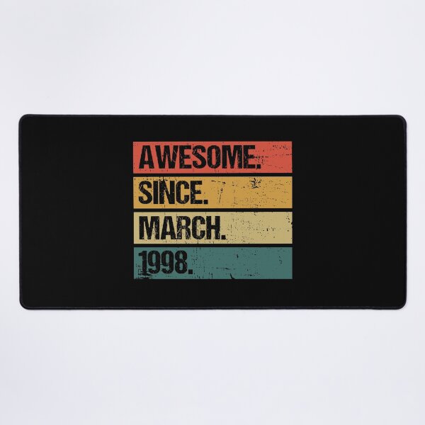 Item preview, 24th Birthday Gift: Awesome Since April 1998, Retro 1998 April Birthday designed and sold by AMINE ★★★★★.