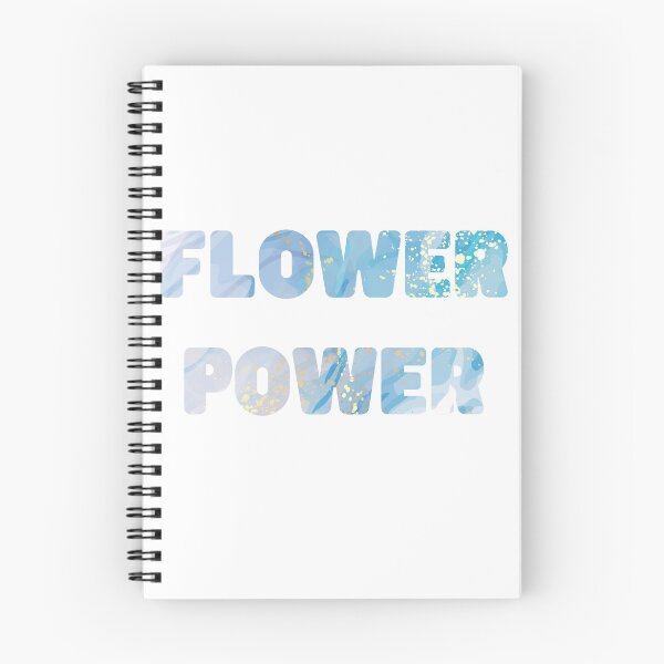 Item preview, Flower Power Blue Marble Design designed and sold by quinellie.