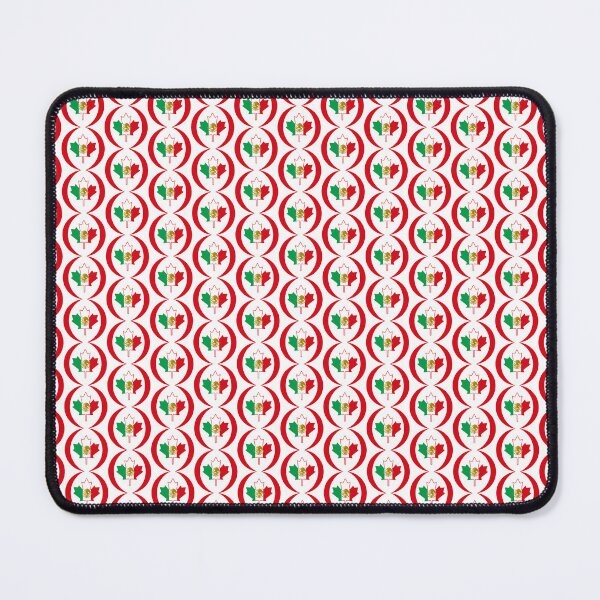 Item preview, Mexican Canadian Multinational Patriot Flag Series designed and sold by Carbon-Fibre Media.