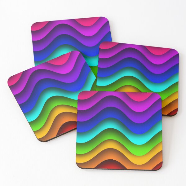 Item preview, Rainbow Wave designed and sold by SarahsDigiArt.