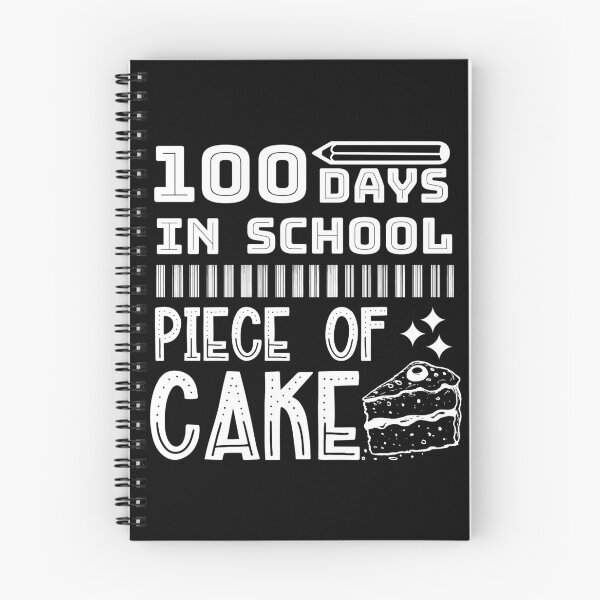 Item preview, 100 Days In School Piece Of Cake Funny Teachers Students designed and sold by CharJens.