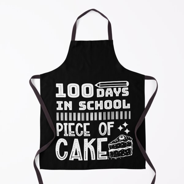 Item preview, 100 Days In School Piece Of Cake Funny Teachers Students designed and sold by CharJens.