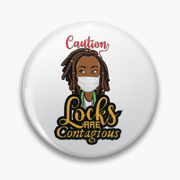 Item preview, CAUTION! LOCKS ARE CONTAGIOUS T-SHIRT CONCEPT designed and sold by PATPRO GRAPHICS.