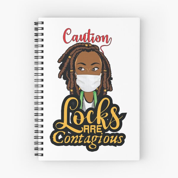 Item preview, CAUTION! LOCKS ARE CONTAGIOUS T-SHIRT CONCEPT designed and sold by PATPRO GRAPHICS.
