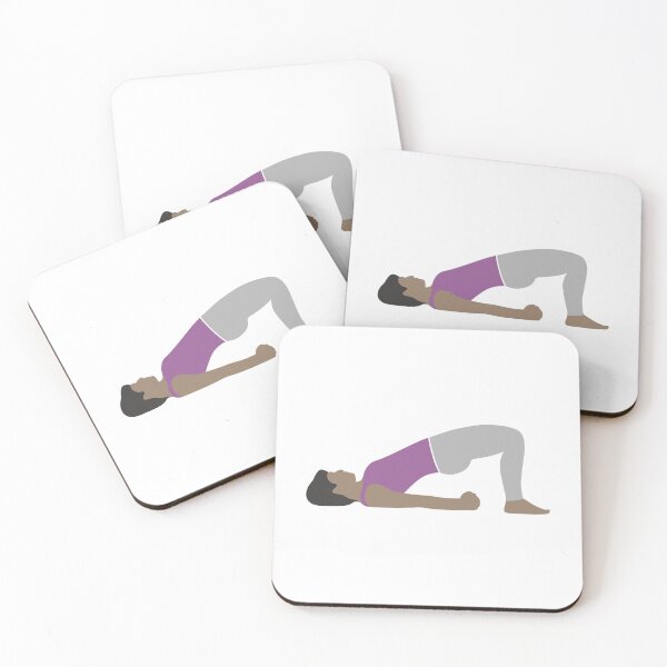 Item preview, Bridge Yoga Pose designed and sold by Radradrad.