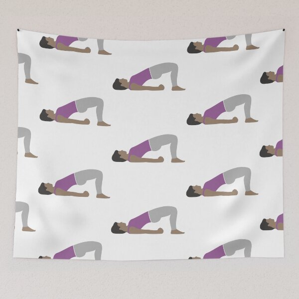 Item preview, Bridge Yoga Pose designed and sold by Radradrad.