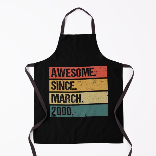 Item preview, 22th Birthday Gift: Awesome Since April 2000, Retro 2000 April Birthday designed and sold by AMINE  ★★★★★.