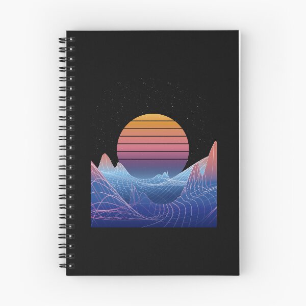 Item preview, Synthwave retro sunset designed and sold by DerSenat.