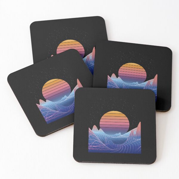 Item preview, Synthwave retro sunset designed and sold by DerSenat.