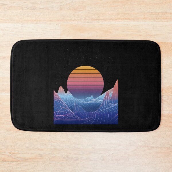 Item preview, Synthwave retro sunset designed and sold by DerSenat.