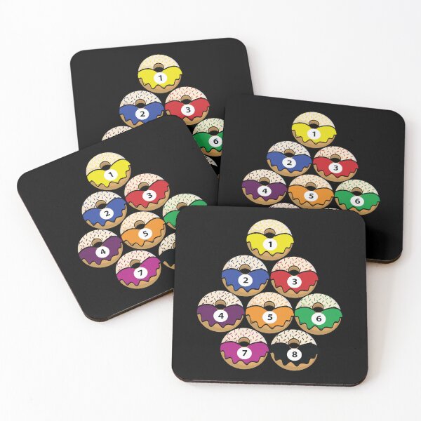 Item preview, Donut billiard balls designed and sold by Donutlovers.