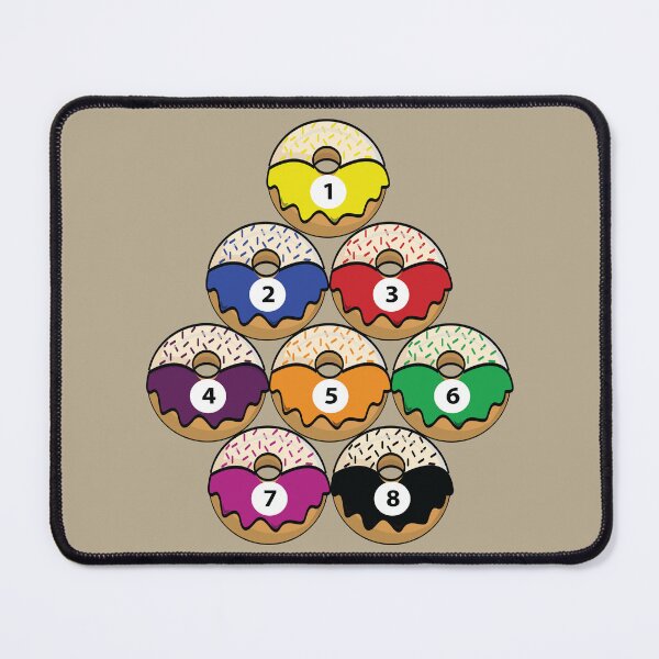 Item preview, Donut billiard balls designed and sold by Donutlovers.