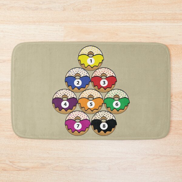 Item preview, Donut billiard balls designed and sold by Donutlovers.
