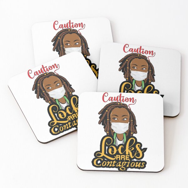 Item preview, CAUTION! LOCKS ARE CONTAGIOUS T-SHIRT CONCEPT designed and sold by PATPRO GRAPHICS.