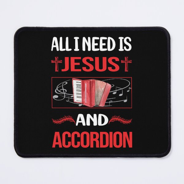 Item preview, Funny Jesus Accordion Accordionist designed and sold by DougPoulos.