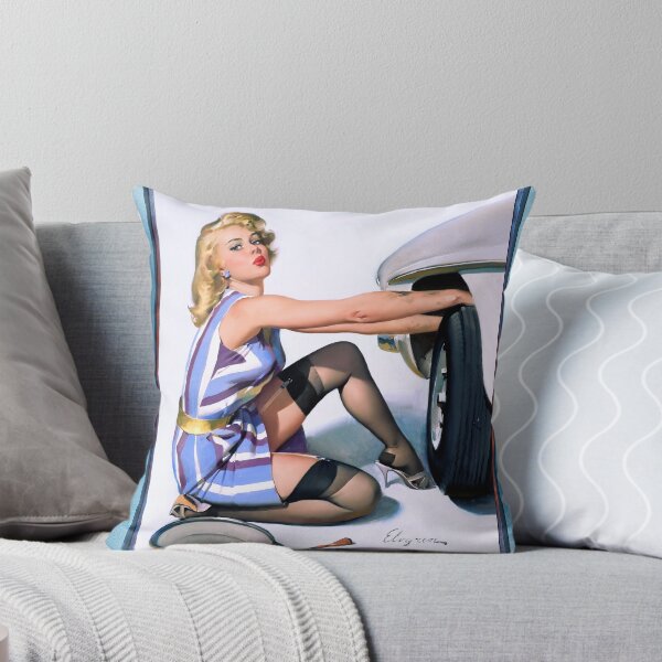 Item preview, Quick Change by Gil Elvgren Remastered Xzendor7 Vintage Art Reproductions designed and sold by Xzendor7 Digital Art Creations.