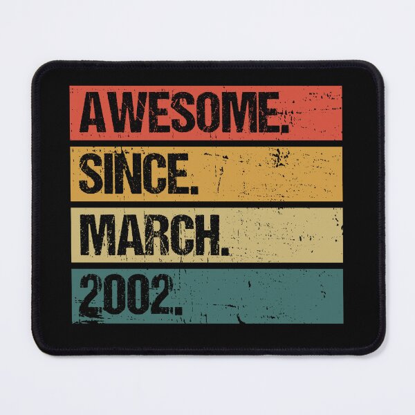 Item preview, 20th Birthday Gift: Awesome Since April 2002, Retro 2002 April Birthday designed and sold by AMINE ★★★★★.
