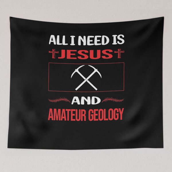 Item preview, Divertido Jesús Geología aficionada Geólogo Rockhounding Rockhound Recolección de rocas designed and sold by DougPoulos.