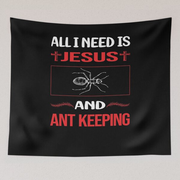 Item preview, Funny Jesus Ant Keeping Ants Myrmecology Myrmecologist designed and sold by DougPoulos.