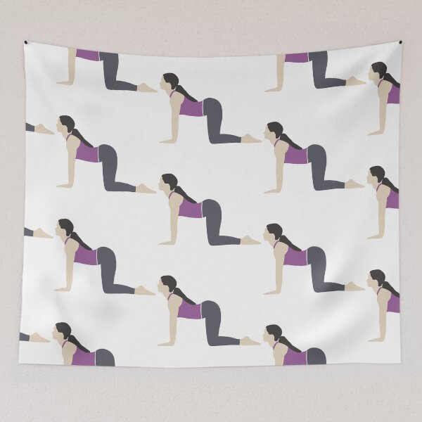 Item preview, Cow Yoga Pose designed and sold by Radradrad.