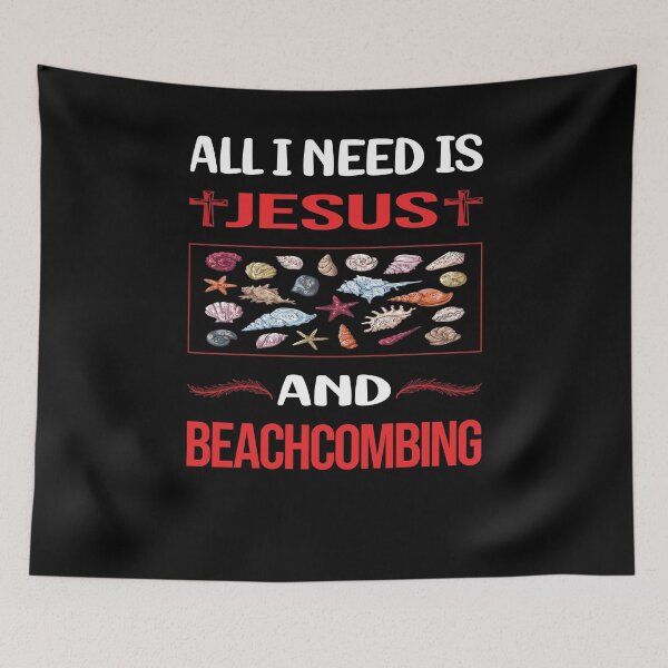 Item preview, Funny Jesus Beachcombing Beachcomber designed and sold by DougPoulos.