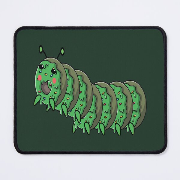 Item preview, Cute green caterpillar worm designed and sold by Donutlovers.