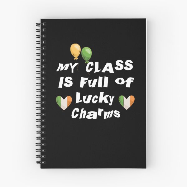 Item preview, My Class Is Full Of Lucky Charms Great Cool Text Design Ireland Heart Flag Funny st. patrick's day Gift  designed and sold by pedrored369.
