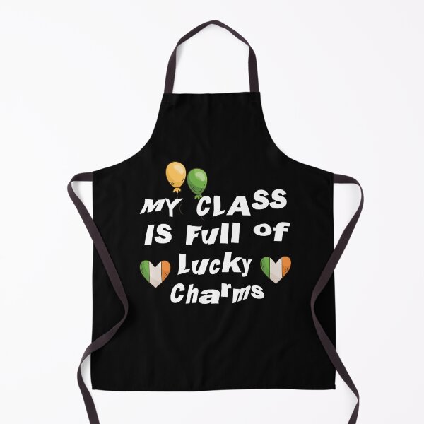 Item preview, My Class Is Full Of Lucky Charms Great Cool Text Design Ireland Heart Flag Funny st. patrick's day Gift designed and sold by pedrored369.