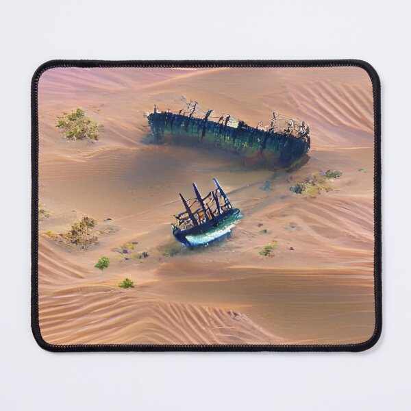 Item preview, Naufragio en el desierto: arte digital NFT creado por inteligencia artificial (IA) designed and sold by Mad-Boy.