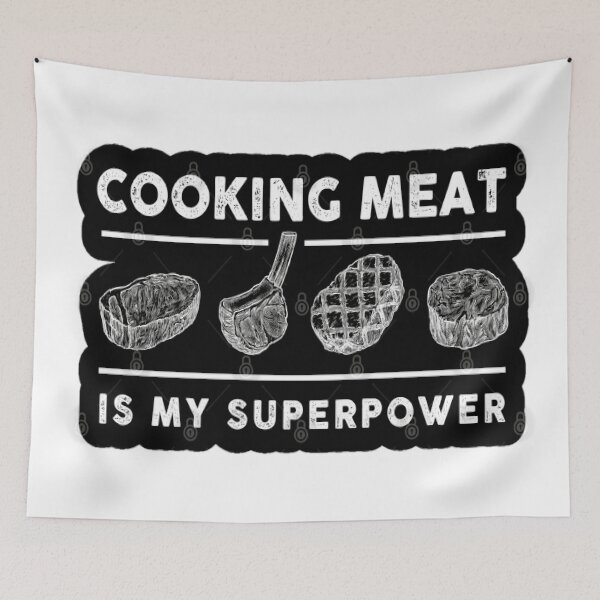 Item preview, Grilling Is My Superpower Meat Grilling designed and sold by Karamshooop.