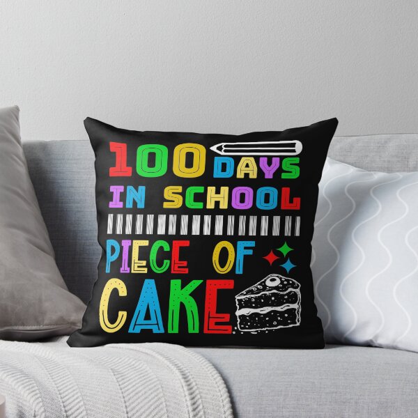Item preview, 100 Days In School Piece Of Cake Funny Teachers Students designed and sold by CharJens.