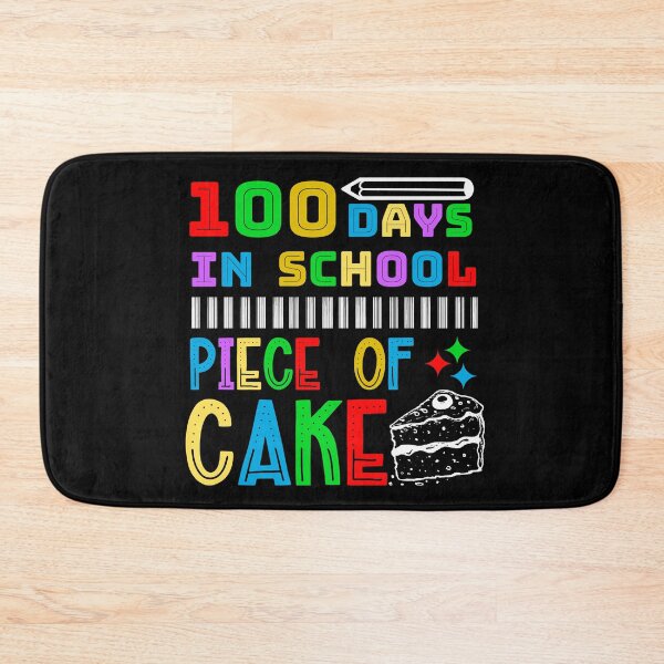 Item preview, 100 Days In School Piece Of Cake Funny Teachers Students designed and sold by CharJens.