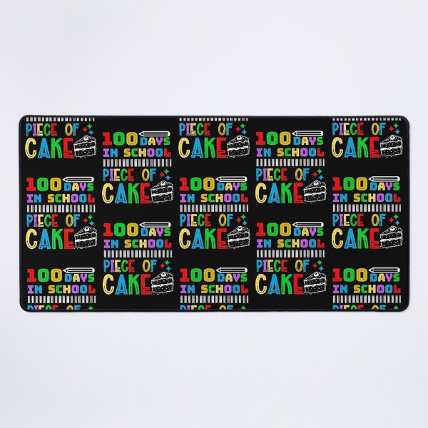 Item preview, 100 Days In School Piece Of Cake Funny Teachers Students designed and sold by CharJens.
