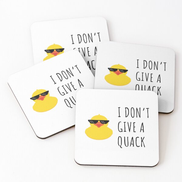 Item preview, I Don't Give A Quack designed and sold by bouymakesart.