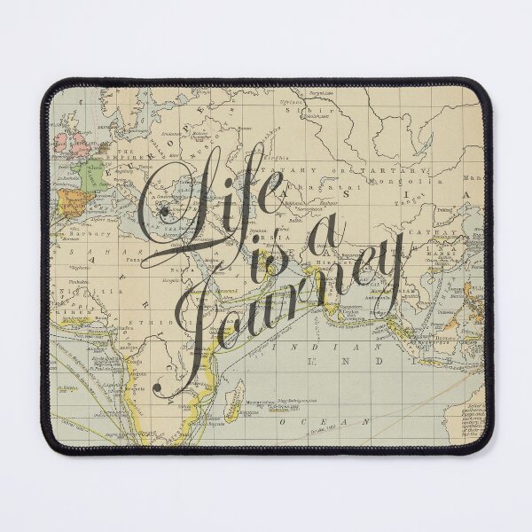 Item preview, Life is a Journey // Map of the World designed and sold by Adidit.