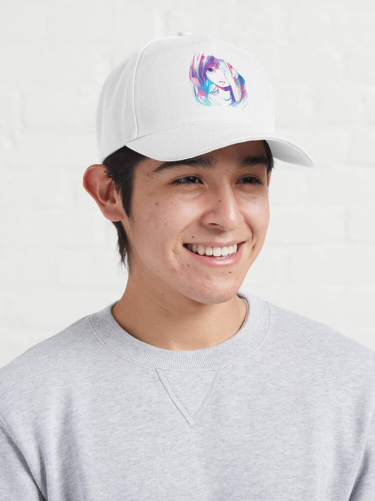 Premium Photo | A girl in an animestyle baseball cap