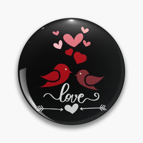 Item preview, The Season of Love Valentine Bird Lover's Heart Design designed and sold by IslandDrip.