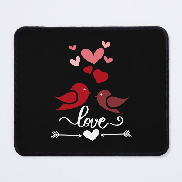Item preview, The Season of Love Valentine Bird Lover's Heart Design designed and sold by IslandDrip.