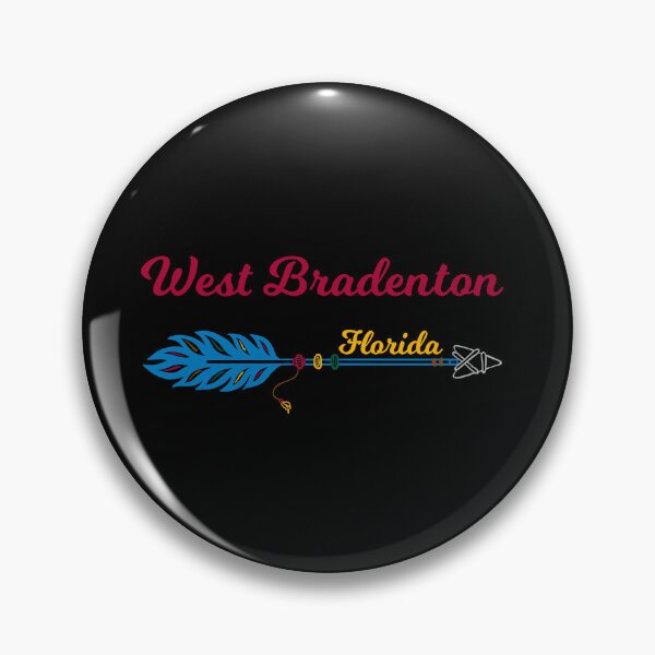 Item preview, West Bradenton Florida Featuring Arrow with Feather designed and sold by FloridaUSA.