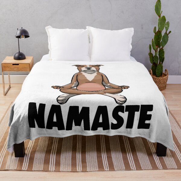Item preview, Namaste Yoga Pug designed and sold by Bendthetrend.