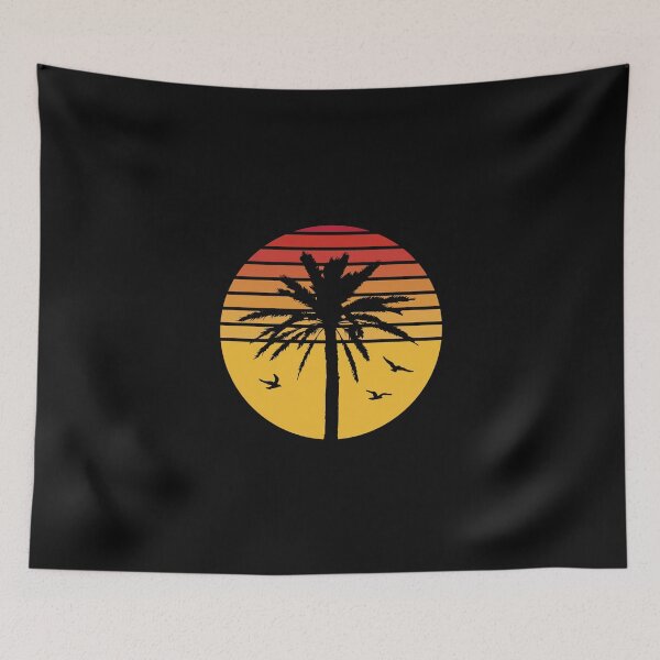 Item preview, Palm Tree Retro Sunset designed and sold by DerSenat.