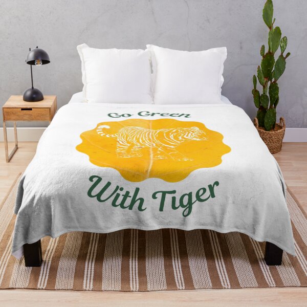 Item preview, Go Green With Tiger designed and sold by kucingmaikan.