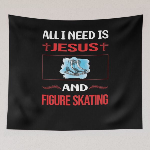 Item preview, Funny Jesus Figure Skating designed and sold by FifineCroteau.