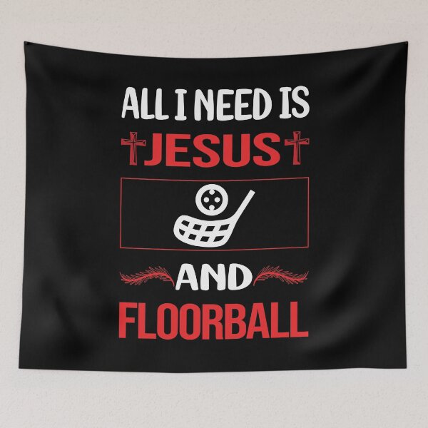 Item preview, Funny Jesus Floorball designed and sold by FifineCroteau.